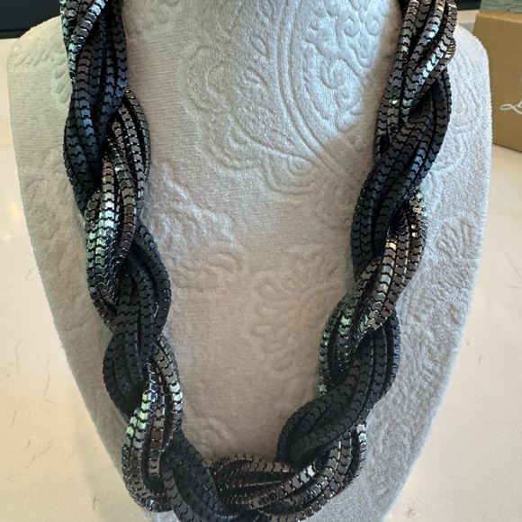 Necklace bundle , Turquoise and Pink Statement Necklace - Picture 2 of 4